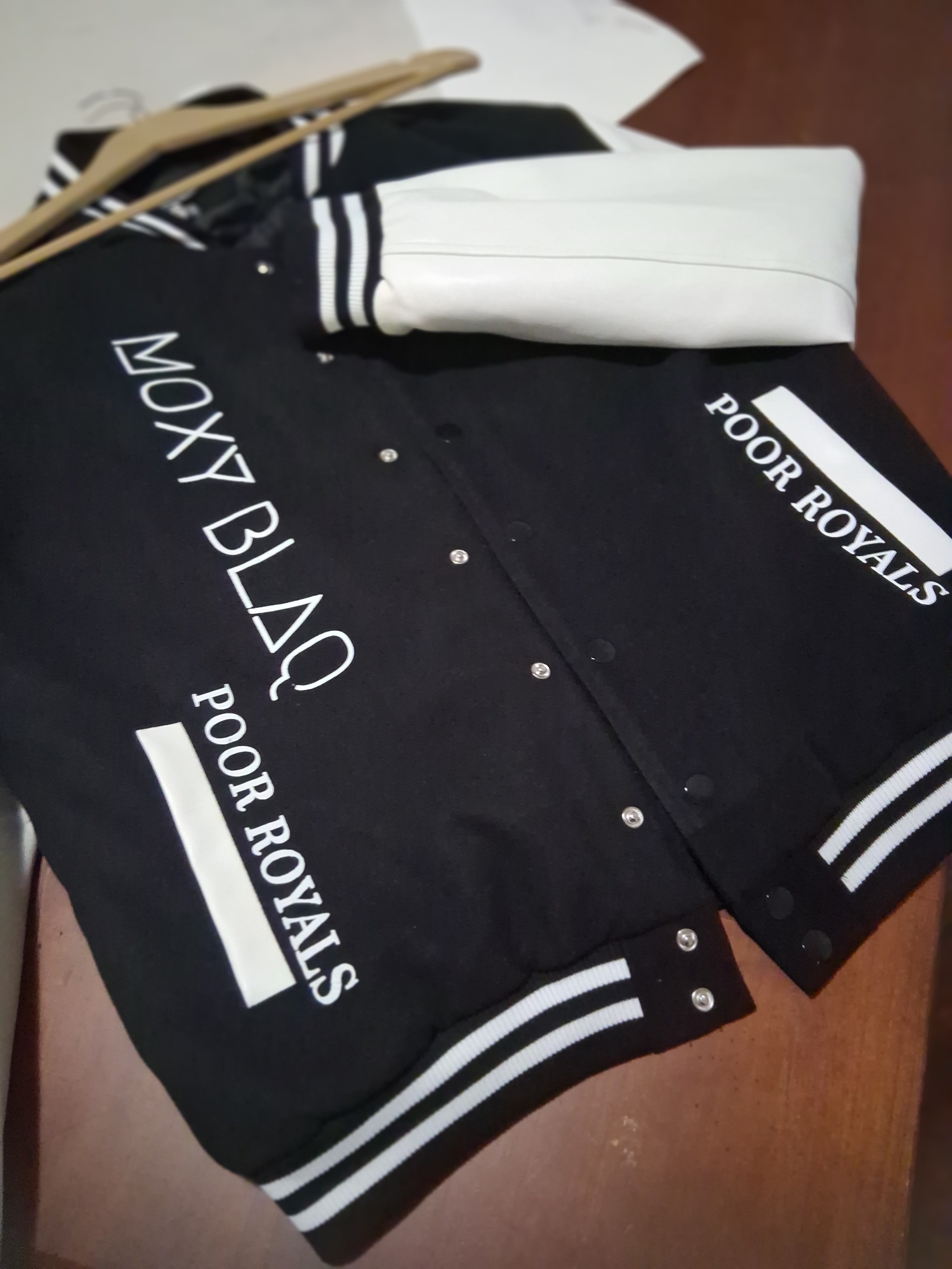 Moxyblaq ivyleague Varsity Jacket.