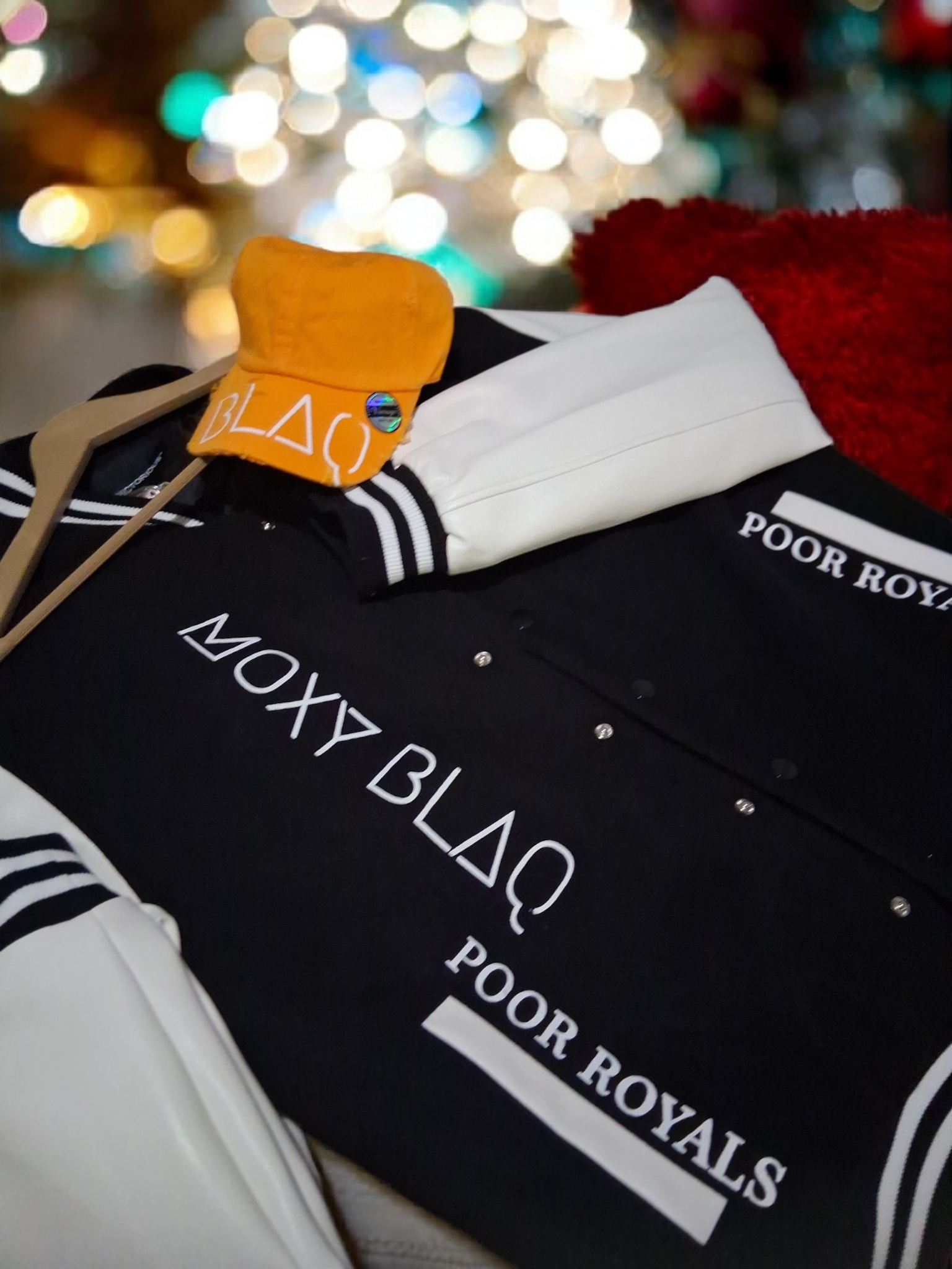 Moxyblaq ivyleague Varsity Jacket.