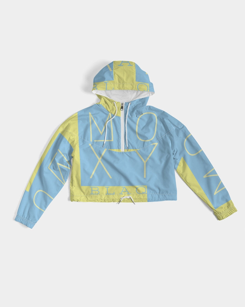 Blu Lemonade  Women's Cropped Windbreaker