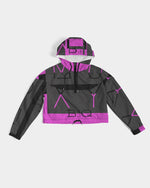 Load image into Gallery viewer, MOXYBLAQ  Cropped Windbreaker
