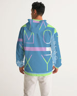 Load image into Gallery viewer, Ocean Blu x MOXYBLAQ Men&#39;s Windbreaker
