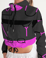 Load image into Gallery viewer, MOXYBLAQ  Cropped Windbreaker
