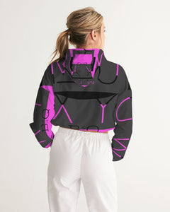 MOXYBLAQ  Cropped Windbreaker