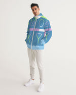 Load image into Gallery viewer, Ocean Blu x MOXYBLAQ Men&#39;s Windbreaker
