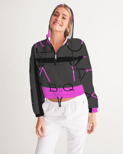 MOXYBLAQ  Cropped Windbreaker