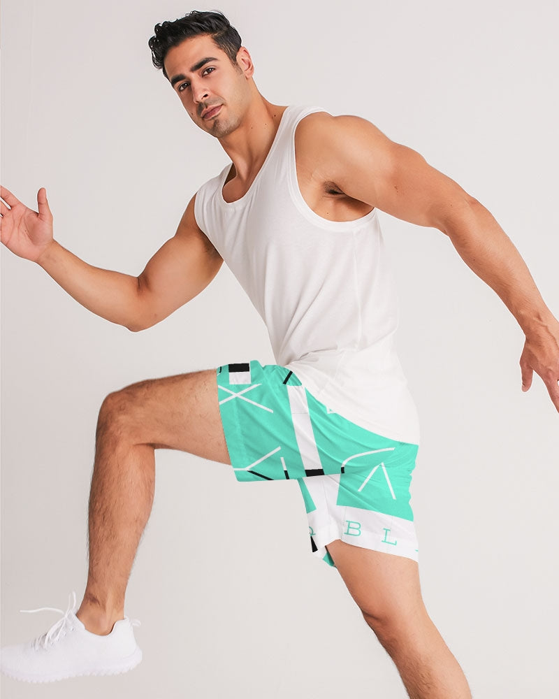 Ocean Blu Jogger Shorts