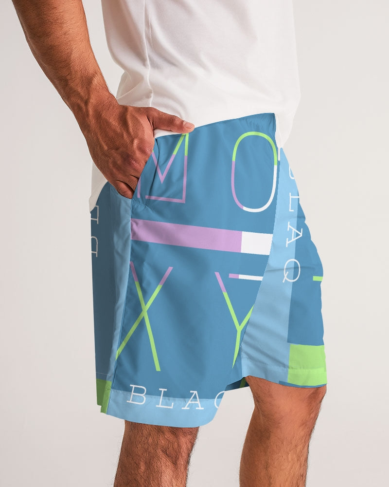 Ocean Blu x MOXYBLAQ Men's Jogger Shorts