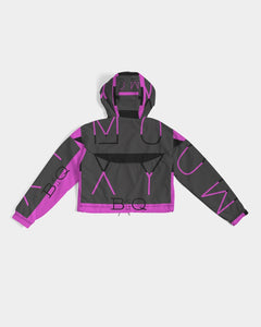 MOXYBLAQ  Cropped Windbreaker