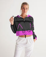 Load image into Gallery viewer, MOXYBLAQ  Cropped Windbreaker
