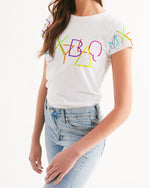 Load image into Gallery viewer, WATERCOLORS x Moxyblaq Women&#39;s Tee
