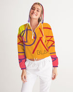 Load image into Gallery viewer, Women&#39;s Cropped Windbreaker &quot;Honeyberry
