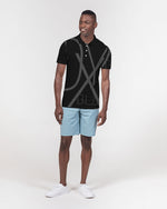 Load image into Gallery viewer, Men&#39;s Slim Fit Short Sleeve Polo BLACKOUT
