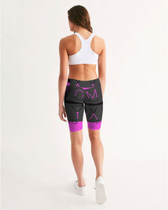 MOXYBLAQ  Women's Mid-Rise Bike Shorts