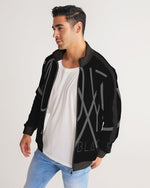 Load image into Gallery viewer, Blackout Men&#39;s Stripe-Sleeve Track Jacket
