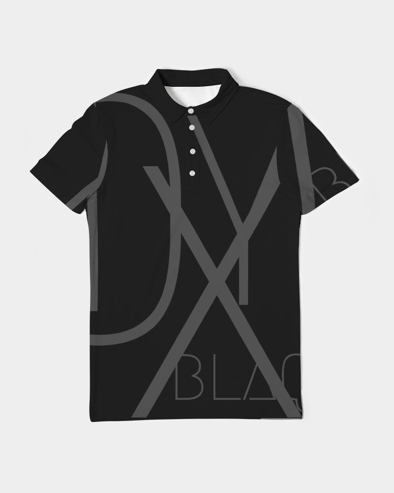 Men's Slim Fit Short Sleeve Polo BLACKOUT