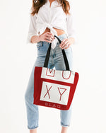 Load image into Gallery viewer, MOXYBLAQ Canvas Zip Tote
