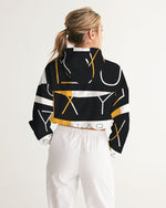 Load image into Gallery viewer, MOXYBLAQ Women&#39;s Cropped Windbreaker
