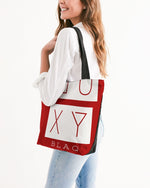 Load image into Gallery viewer, MOXYBLAQ Canvas Zip Tote
