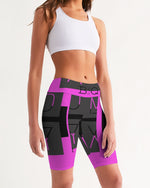 Load image into Gallery viewer, MOXYBLAQ  Women&#39;s Mid-Rise Bike Shorts
