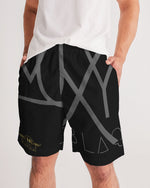 Load image into Gallery viewer, Blackout Men&#39;s Jogger Shorts
