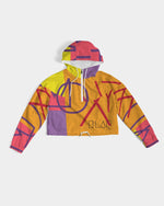 Load image into Gallery viewer, Women&#39;s Cropped Windbreaker &quot;Honeyberry
