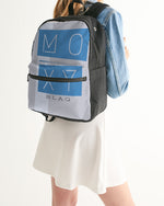 Load image into Gallery viewer, Blue Diamond MOXYBLAQ  Small Canvas Backpack
