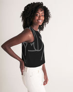 Load image into Gallery viewer, Blackout Women&#39;s Cropped Tank
