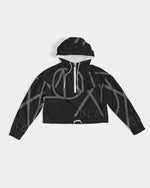 Load image into Gallery viewer, Blackout Women&#39;s Cropped Windbreaker
