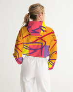 Load image into Gallery viewer, Women&#39;s Cropped Windbreaker &quot;Honeyberry
