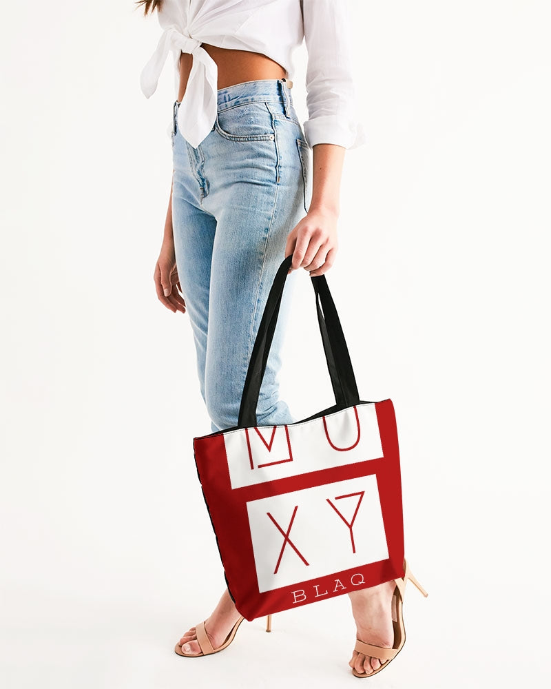 MOXYBLAQ Canvas Zip Tote