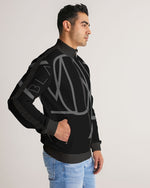 Load image into Gallery viewer, Blackout Men&#39;s Stripe-Sleeve Track Jacket
