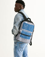 Load image into Gallery viewer, Blue Diamond MOXYBLAQ  Small Canvas Backpack
