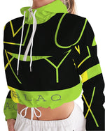 Load image into Gallery viewer, Women&#39;s Cropped Windbreaker x MOXYBLAQ rasta
