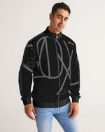 Load image into Gallery viewer, Blackout Men&#39;s Stripe-Sleeve Track Jacket
