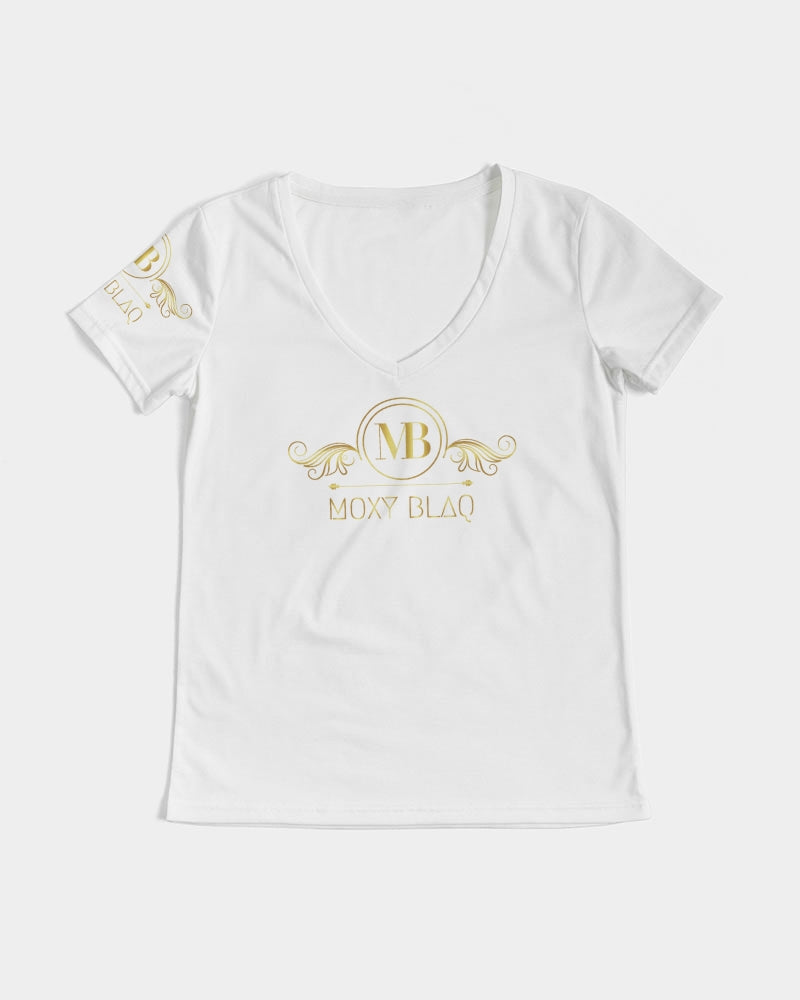 MOXYBLAQ Women's V-Neck Tee