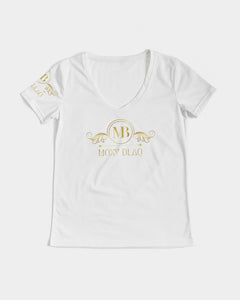 MOXYBLAQ Women's V-Neck Tee