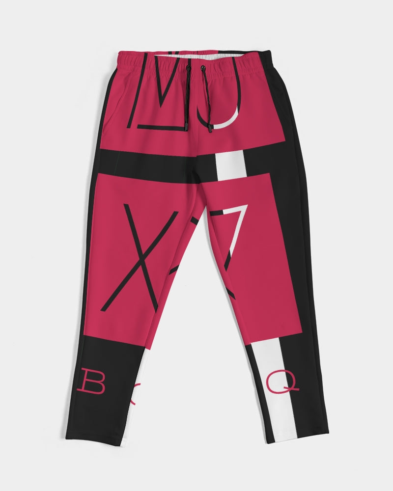 MOXYBLAQ Men's Joggers. Red Flex