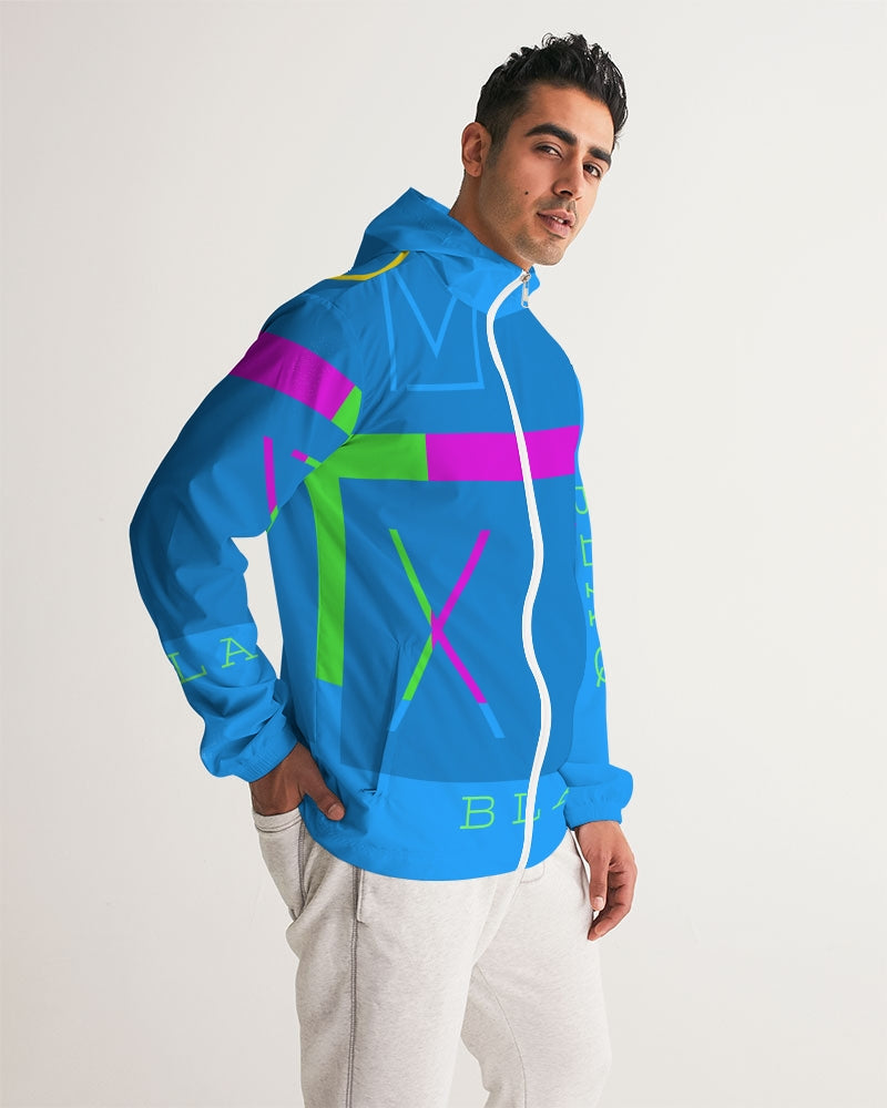 WATERCOLORS X MOXYBLAQ Men's Windbreaker