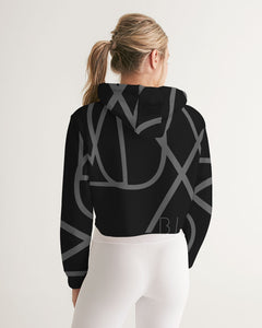 Blackout Women's Cropped Hoodie