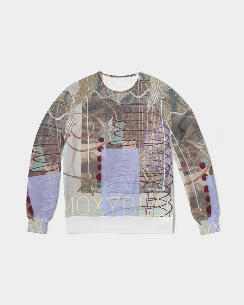 MOXYBLAQ. Men's Classic French Terry Crewneck Pullover