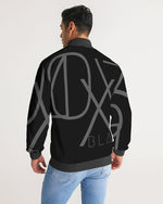 Load image into Gallery viewer, Blackout Men&#39;s Stripe-Sleeve Track Jacket
