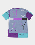 Load image into Gallery viewer, MOXYBLAQ purple rain Men&#39;s Tee
