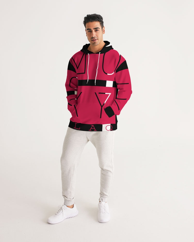 MOXYBLAQ Men's Hoodie. Red Flex