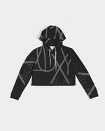 Load image into Gallery viewer, Blackout Women&#39;s Cropped Hoodie
