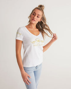 MOXYBLAQ Women's V-Neck Tee