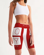 Load image into Gallery viewer, MOXYBLAQ  Women&#39;s Mid-Rise Bike Shorts
